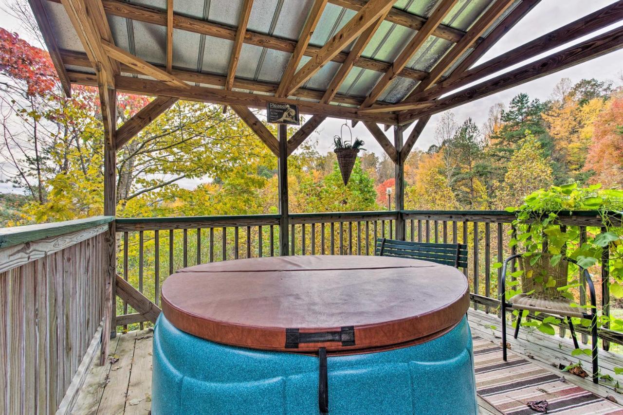 'Uncle Bunky'S' Bryson City Cabin With Hot Tub&Views Villa Esterno foto